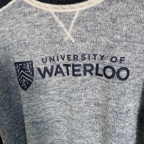 University of Waterloo Cotton Sweater - Picture 3 of 5